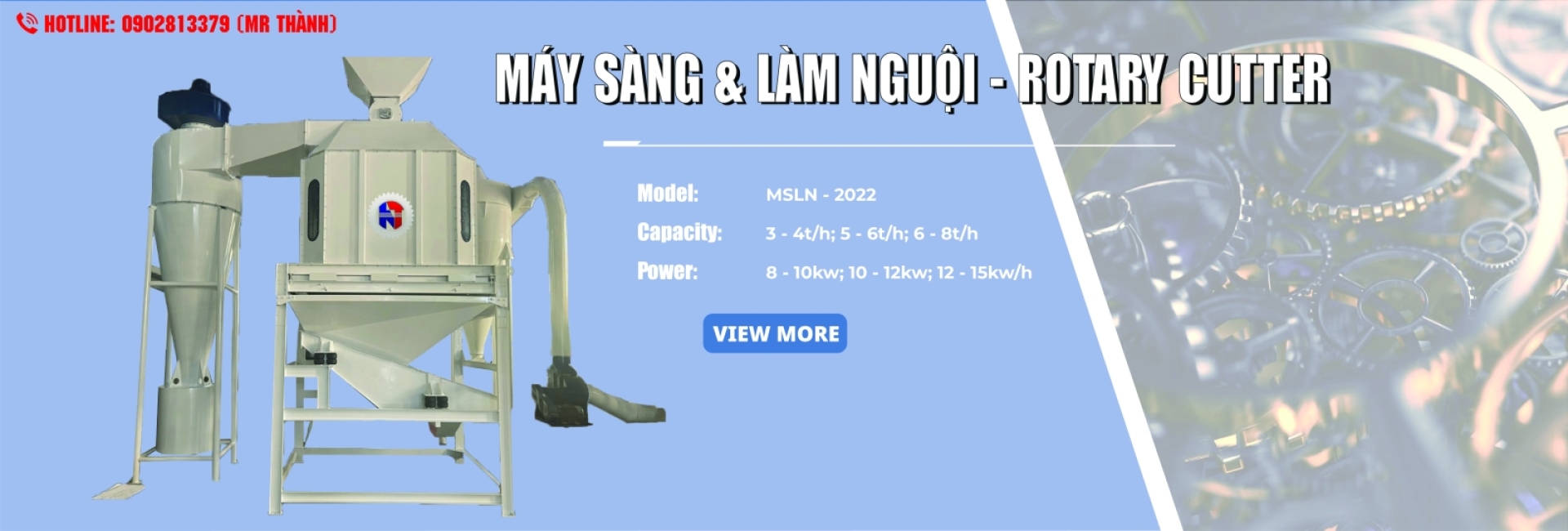 MÁY SÀNG & LÀM NGUỘI